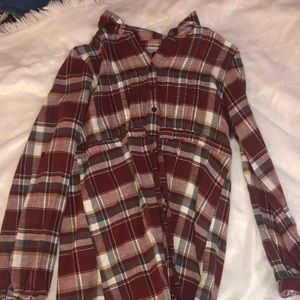 Flannel shirt/dress
